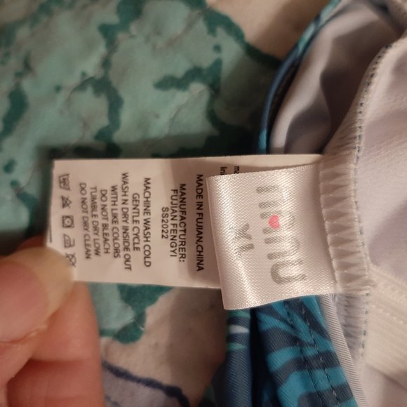 NANU swimsuit tropical print - Picture 5 of 5